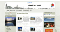 Desktop Screenshot of cenad.ro