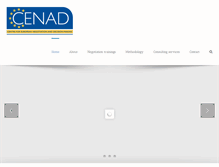Tablet Screenshot of cenad.org